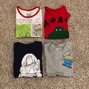 Toy Story Themed Kids T-Shirts Set
